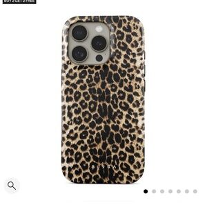 Brand New Burga Leopard Print iPhone 16 ProMax phone case